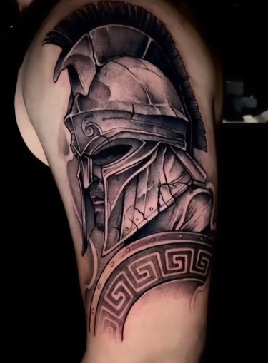 Spartan tattoo by Baby Ripss